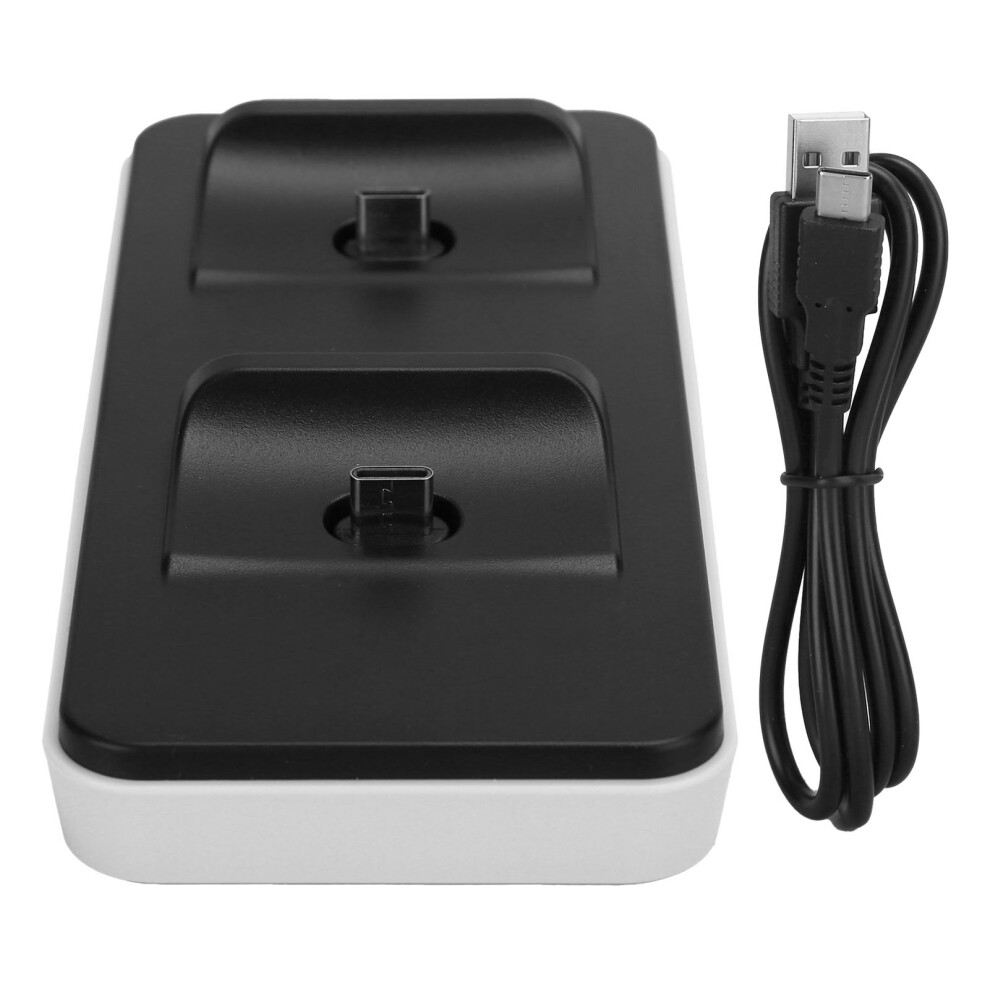 Space Saving Charging Stand For Ps5 Controllers,Led Indicator Fast Charge Dock With Intelligent Chip Overcharge Protection And Low Power Consumption 9420858112150