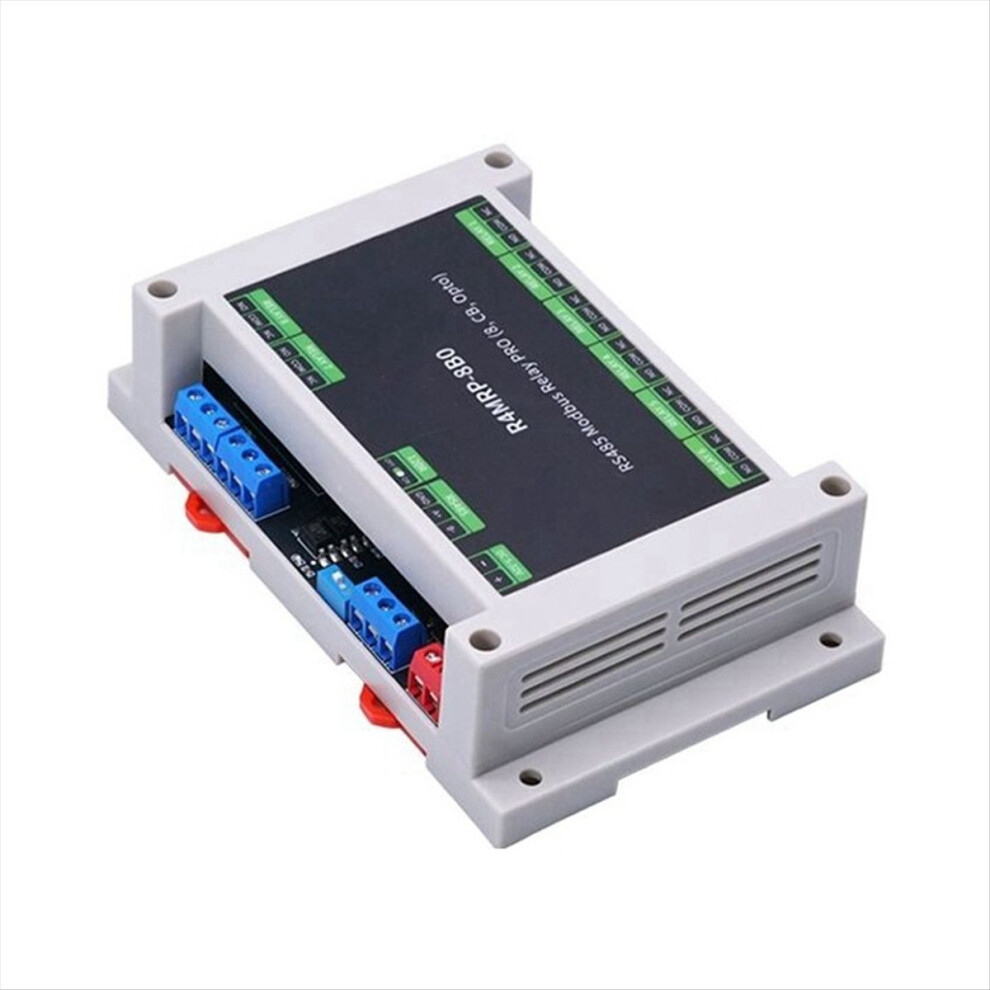 Industrial Grade 8Ch Relay Module Rs485 Interface Relay Modbus Rtu Protocol Control Optocoupler Isolation 4852240145593