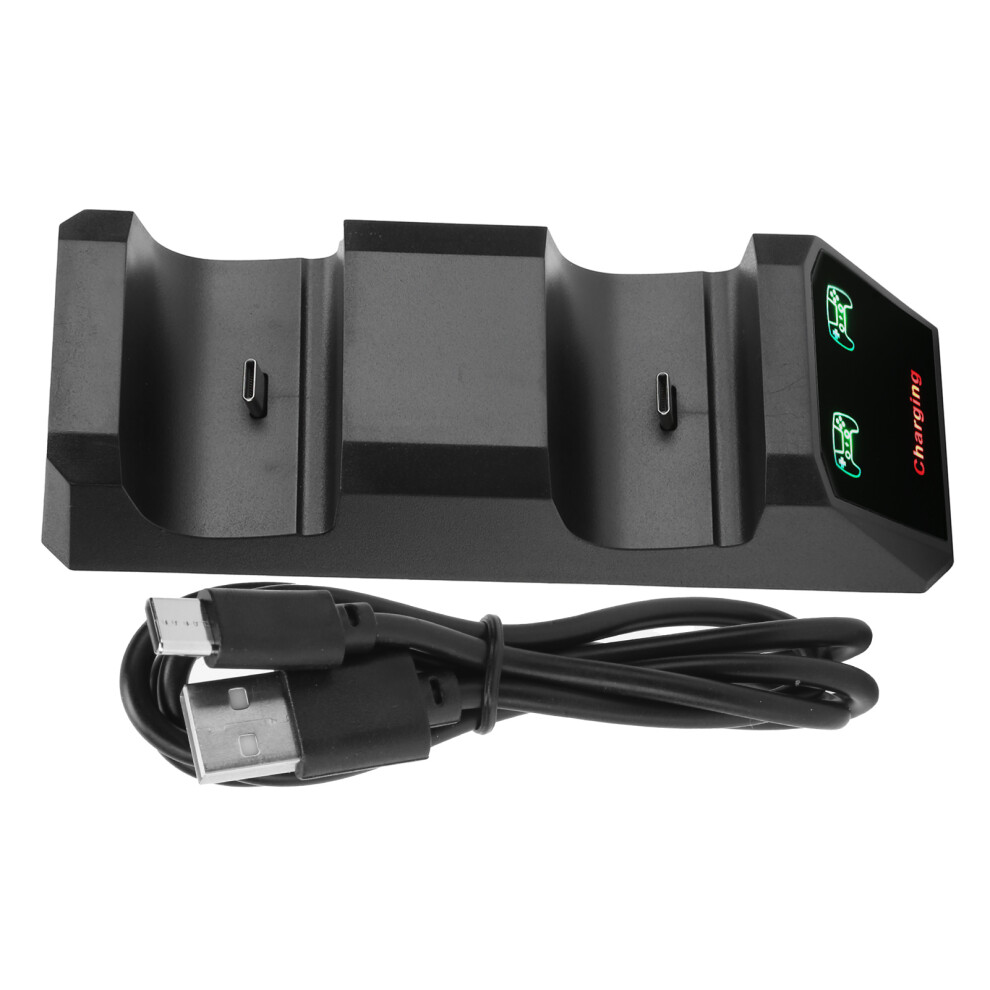 Game Controller Charging Dock With Led Indicators,Fast Charging Port And Overcharged Protector Wide Compatibility Charging Station For Ps5 Xbox 9420858119760