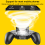 Gamepad με έξι δάχτυλα και αθόρυβο ανεμιστήρα ψύξης, εργονομικό χειριστήριο για 6