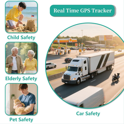 2 Pack GPS Car Tracker and Bluetooth Key Finder with RealTime Tracking No Subscription 2