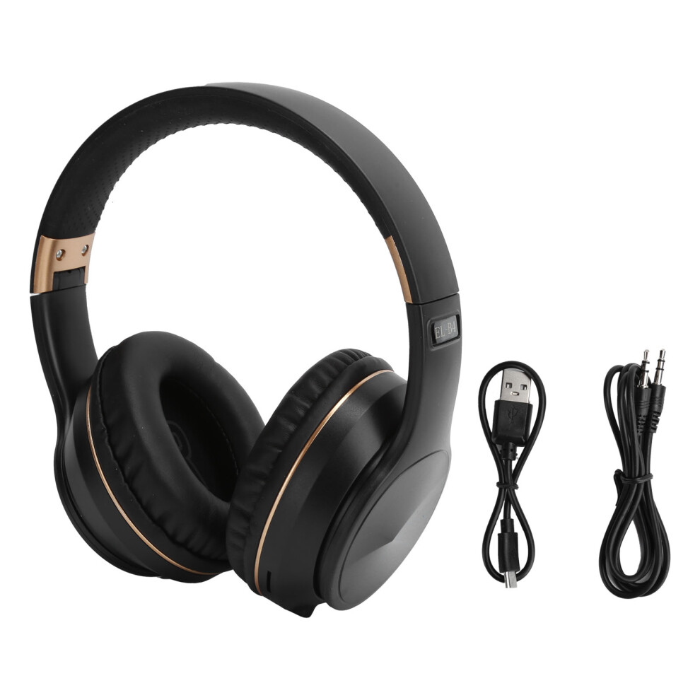 Bluetooth Headphones Over Ear 90 Hours Playtime Noise Isolating Stereo With Deep Bass Microphone Soft Earpads For Cellphone Pc Foldable Design Long 9420858063599