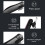 Bluetooth Headset Wireless Headphone Noise Cancelling Long Lasting Battery Dual Microphone Voice Prompt Function Handsfree Earpiece Multipoint 8