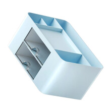 Mehrzweck-Schreibtisch-Organizer mit-Iceberg Blue Storage