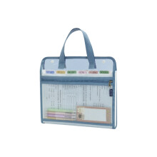 Clear PVC File Organiser Sorting Folder Expandable Document-A 4