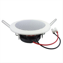 Bathroom 3Inch 8Ohm 6W Passive Ceiling Speaker Metal in-Ceiling Speaker Sound Quality Background Music System