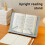 Adjustable Reading Stand With Page Clips Textbooks Stand-grey 7