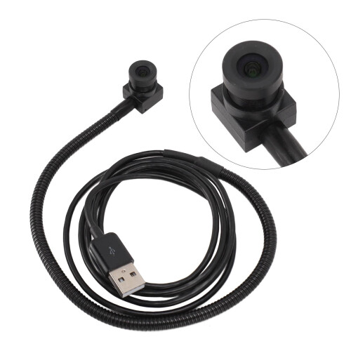 Webcam USB Plug and Play για βιντεοδιασκέψεις, Ενσωματωμένο μικρόφωνο, Καθαρός ήχος, 1