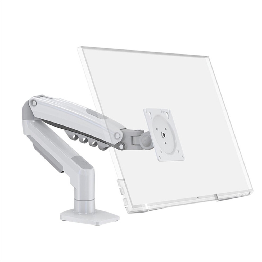 F80 Desktop Spring Monitor Arm 17-32Inch Lcd Led Monitor Holder Mount Arm Full Motion Display Stand Loading 2-9 Kgs A 4852240147696