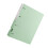 4 Hole Binders Folders Practical Document Folder 4 Rings-Green 1