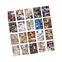 Ästhetischer Aufkleber, Scrapbooking-Aufkleber, gestanzter- 4