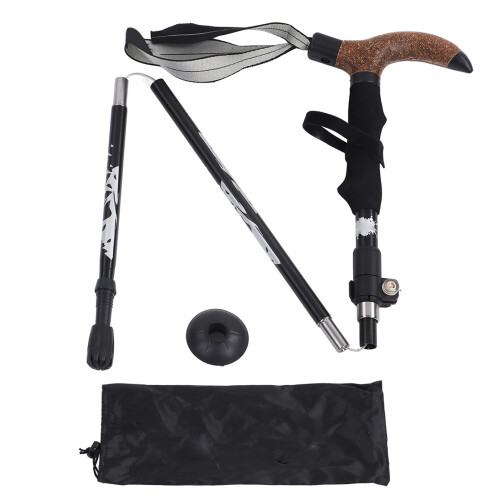 Μπατόν πεζοπορίας Adventure Companion, αντισκωριακά και ανθεκτικά στη φθορά, τηλεσκοπικά