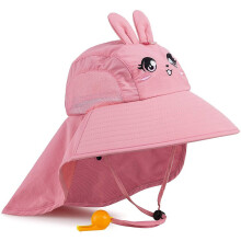 Cappello da sole per bambini, cappello per bambini resistente ai raggi UV con tesa larga e protezione solare UPF50+, tessuto traspirante con