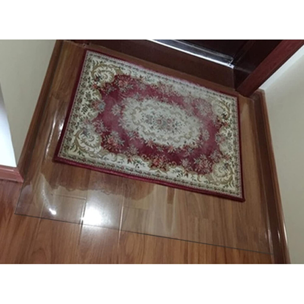 Clear Carpet Protector For Desk Chairs, Waterproof Vinyl Floor Runner With Antislip Grip, 160Cm 9426802878455