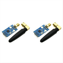 CC1101 Langaton moduuli SMA-antennilla Langaton lähetin-vastaanotinmoduuli 433 MHz:n laajennetun kantaman tiedonsiirtoon 2 sarjaa