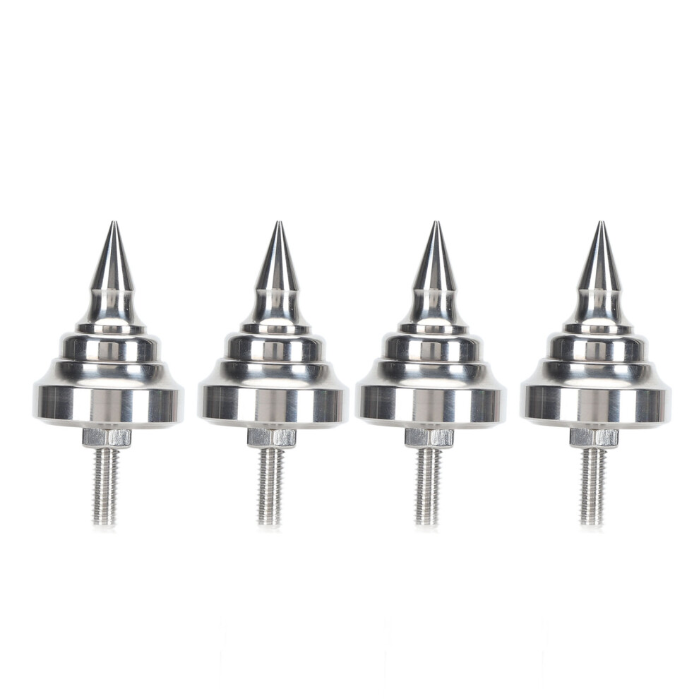 Speaker Vibration Dampening Spikes For Hifi Setups,1/4-20 Threads Shock Absorbing Pucks With Adjustable Height And Pure Sound Enhancement, Loud Sound 9420858955931