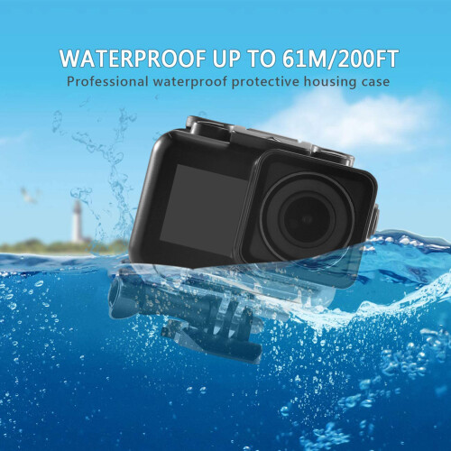 Βάση κάμερας GoPro για υποβρύχιες περιπέτειες, θήκη έξτρα προστασίας με υλικό PC 2