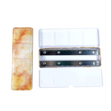 Watercolour Paint Box 24 Well Watercolor Paint Tray-Dye Autumn