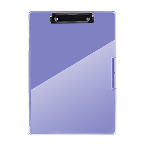 Dubbellaags documentorganizer met klembord-Charmant paars