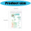 Adhesive Watercolor Sticker for Craft Notebook Journal-joy. 3