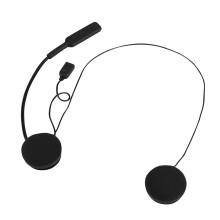 Motorcykel Bluetooth-headset med automatisk svar, vandtæt hjelmhøjttaler med DSP-støjreduktion og lang spilletid, god