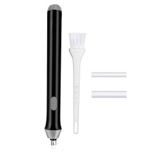 Electric Eraser for Art Craft Project with 142 Refills-Black