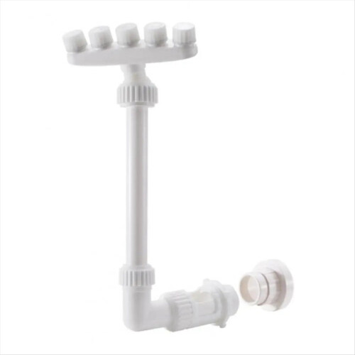 Fonte para piscina enterrada, compatível com todos os modelos, ajustável, com cascata e aspersor.