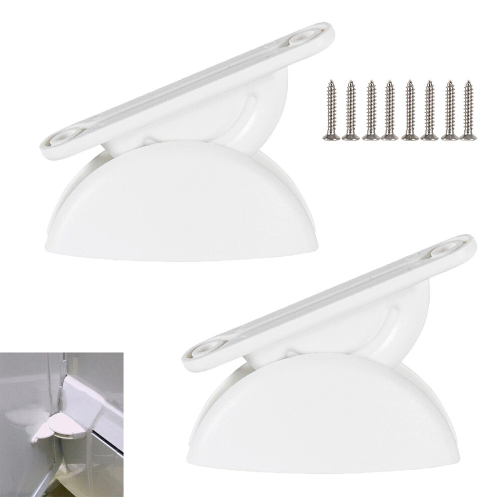 2 Pack Rv Door Holder Stopper With Lock For Camper Trailer Motorhome Caravan Â Secure Hold 9189345633072