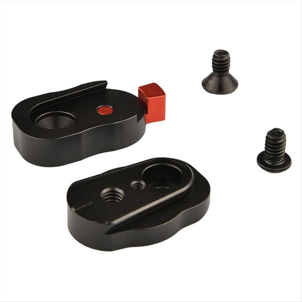 New Quick Release Plate With 1/4In Screw For Lcd Monitor Magic Arm Field Monitor Qr Adapter For Led Camera Tripod Light 4852240147719