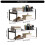 Bureau-organizer Plank Stapelbaar bureau-50 enkele laag wit 4