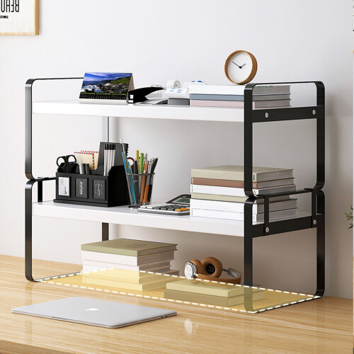 Bureau-organizer Plank Stapelbaar bureau-50 enkele laag wit 2