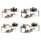 Bureau-organizer Plank Stapelbaar bureau-50 enkele laag wit 2