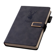 Meeting Notebook Business Notepads Journal Notebook Thick-Black
