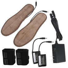 USB-aangedreven verwarmde inlegzolen voor warme winterschoenen, oplaadbare elektrische voetverwarmers met 3 warmtestanden, wasbaar, geïnspireerd op