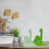 2 Pcs Metal Bookends Book Support Rack Decorative-Light Green 3