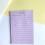 Colorful Note Paper 300 Sheets 6x4Inch Adhesive Note Pad for 5