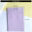 Colorful Note Paper 300 Sheets 6x4Inch Adhesive Note Pad for 3