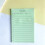 Colorful Note Paper 300 Sheets 6x4Inch Adhesive Note Pad for 7