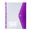 Pochette perforée à 11 trous, format lettre, enveloppe pour 2