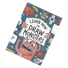 Tapis de dessin pour enfants,-Boo de peinture de monstre