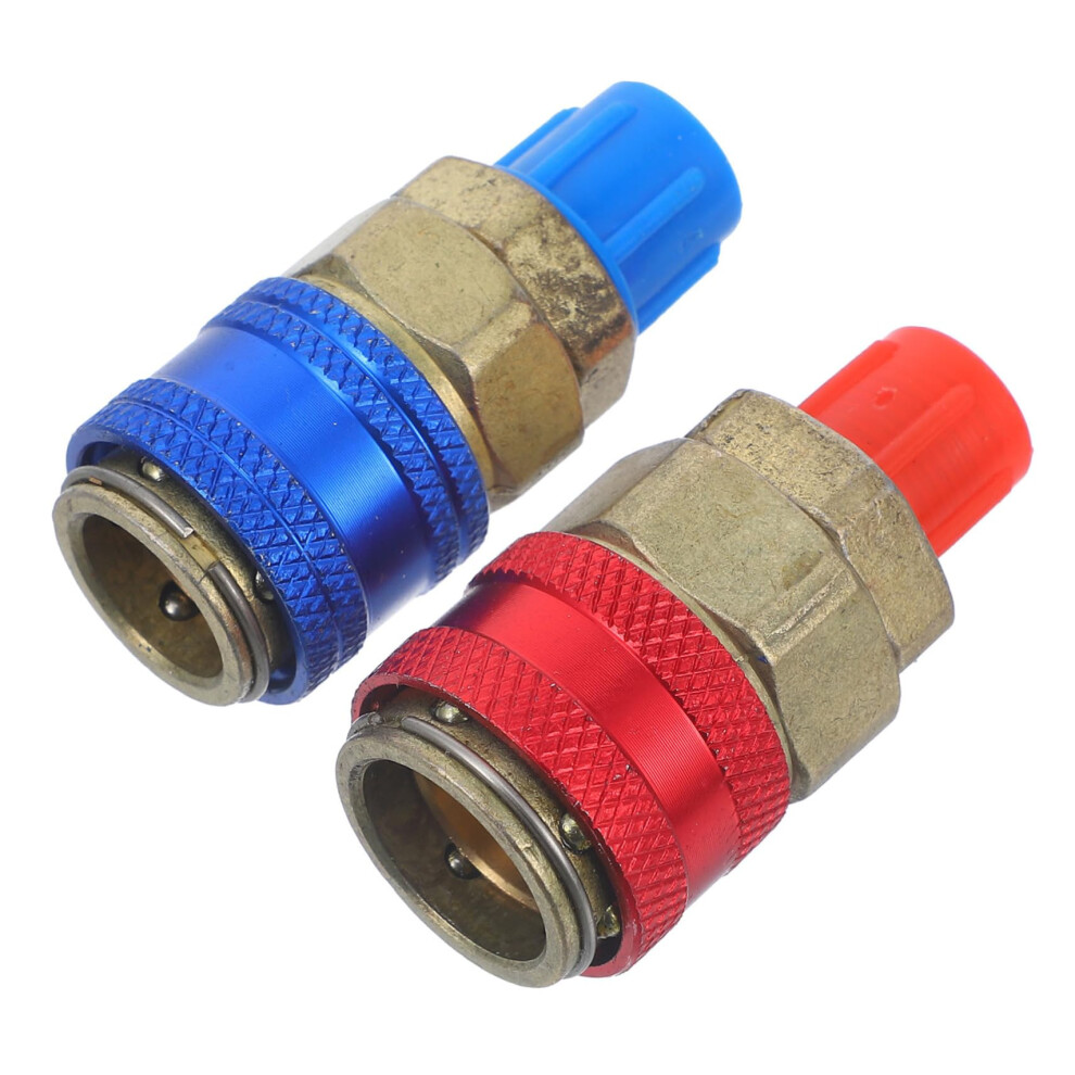 Ac Quick Coupler Set R134a Low Pressure Hose Fittings Leakproof Copper For Car Ac Systems 9426802879155
