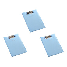 Presse-papiers pliant avec poche interne transparente,-Bleu ciel