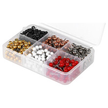 1800/510 Stuks Balvormige Push Pins Kurkbord Pin Diverse- 2