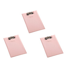 Presse-papiers pliant avec poche interne transparente, en-Rose