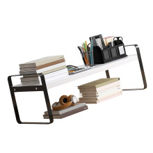 Bureau-organizer Plank Stapelbaar Bureau-50 enkele laag zwart