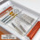 16/25 Pcs Clear Drawer Organiser Easy to Use Dressing Table-1 4