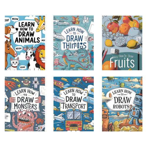 Kid Drawing Book Learn How to Draw-Cool things painting 1