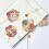 Metal Bookmarks Retro Bookmarks Reading Bookmarks Flower &-27 5
