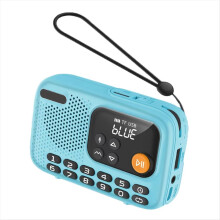 Draagbare FM-radio, draadloze Bluetooth-luidsprekerrecorder met LED-scherm, ondersteuning voor TF-kaart en U-schijf voor thuis en buiten