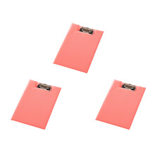 Conference Folder with Clipboard Folding Clipboard-Rose red